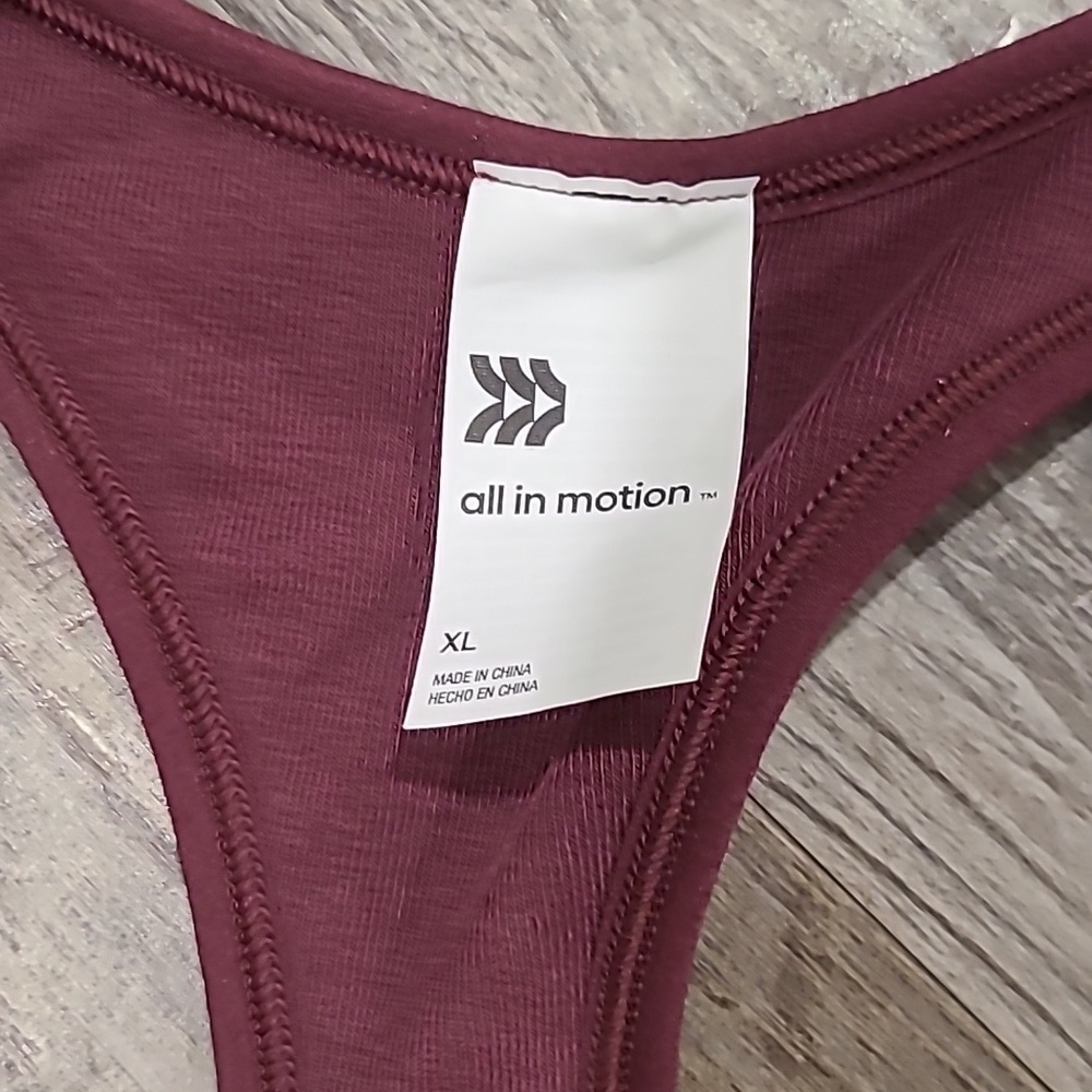 All In Motion Seamless Racerback Ribbed Tank Top - Picture 4 of 8